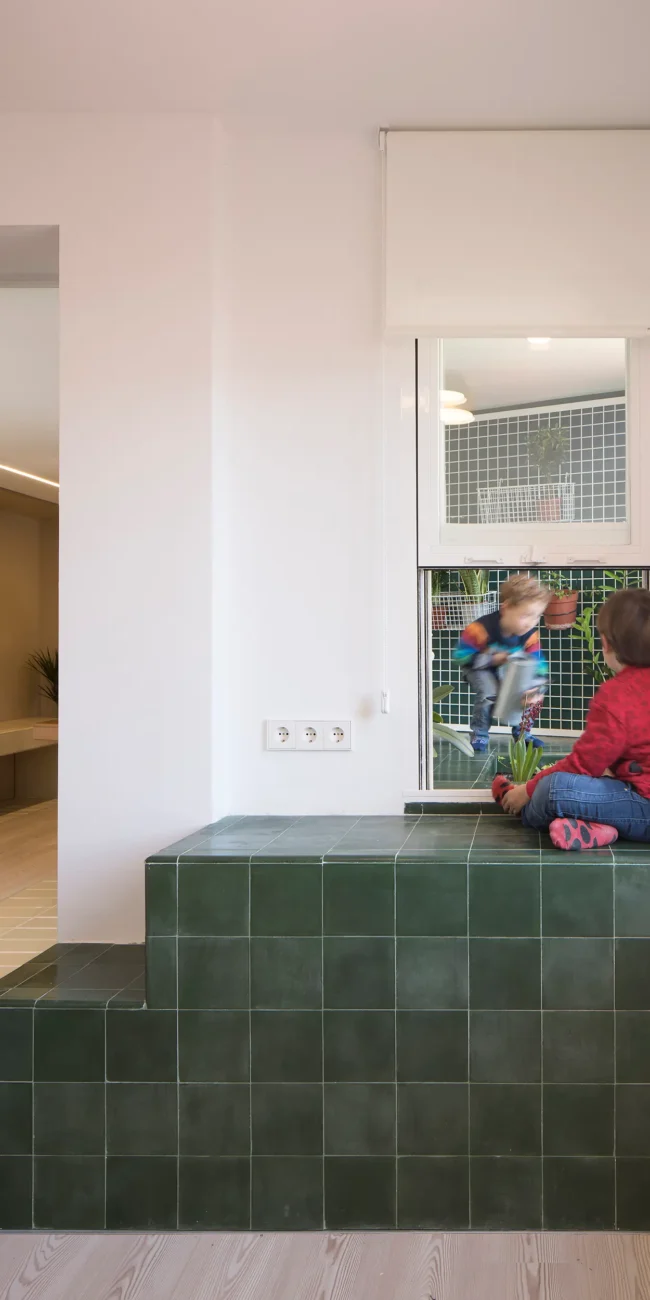 Proyecto Piso con Huerto Annona arquitectura